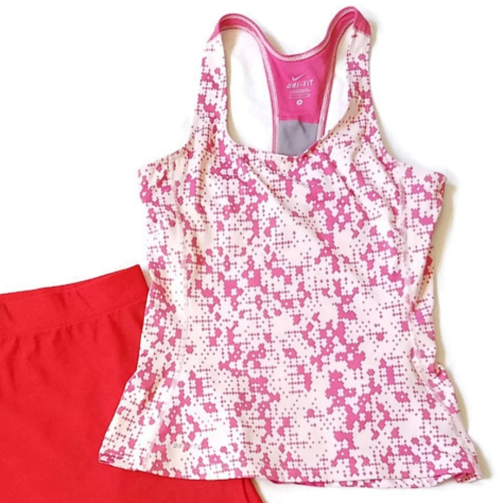 Nike Dri-Fit Racerback in Digital Pink